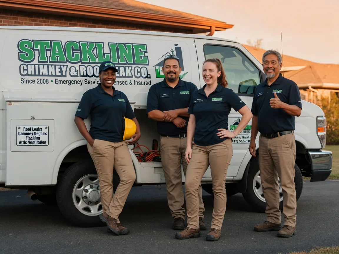 Chimney flashing repair company in Cross Timbers, MO
